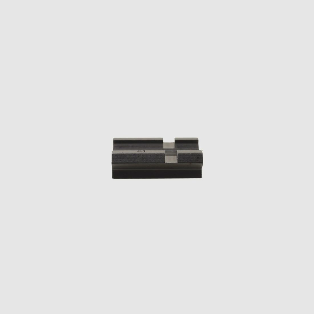 Weaver Top-Mount Base #61 Flat Receiver matte zwart voor Anschütz 1568 en anderen.