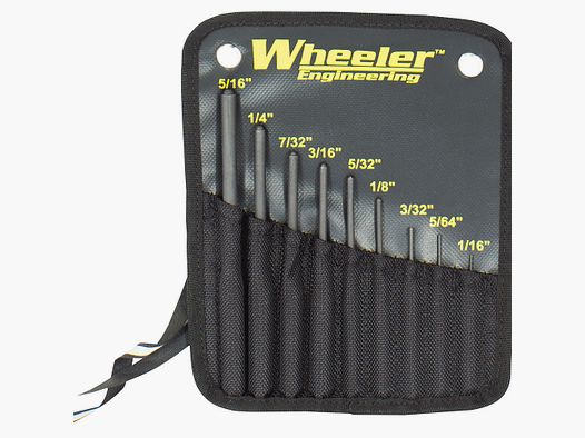 Wheeler Roll Pin Punch Set