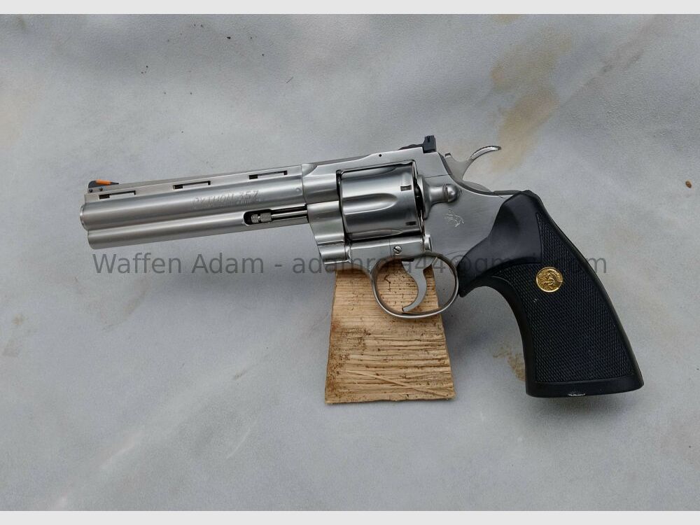 Colt Python 6 pollici in acciaio inox
