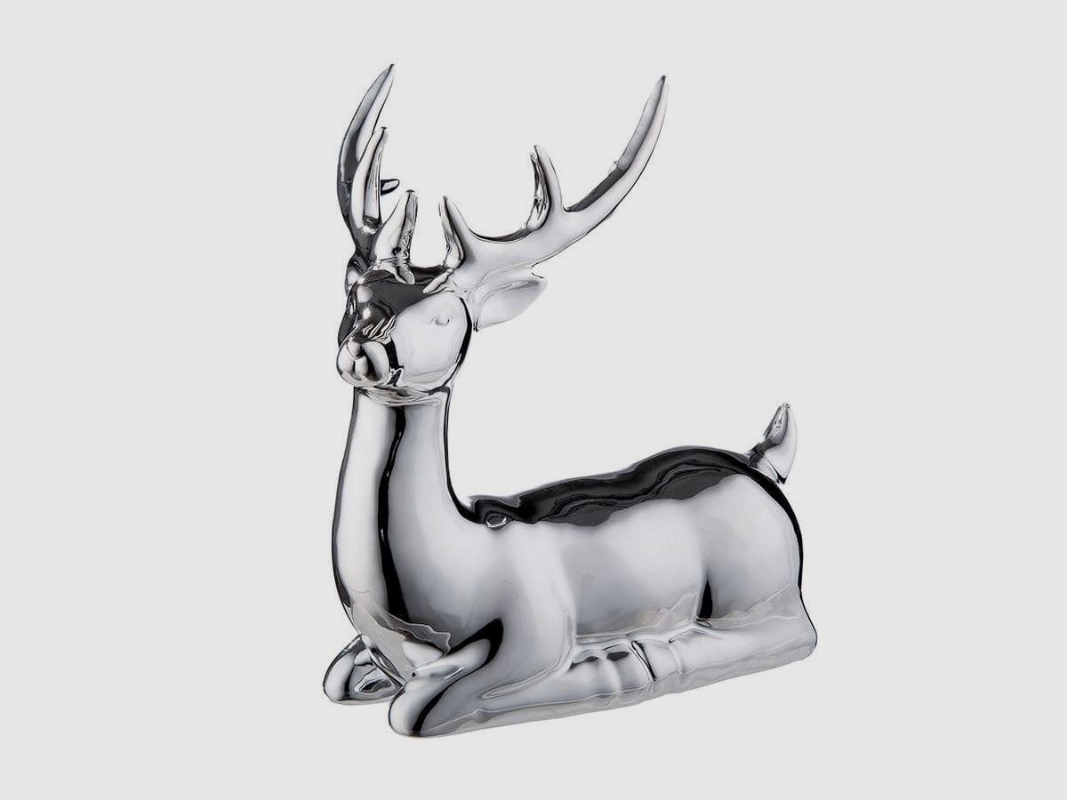 Guild porcelain lying deer