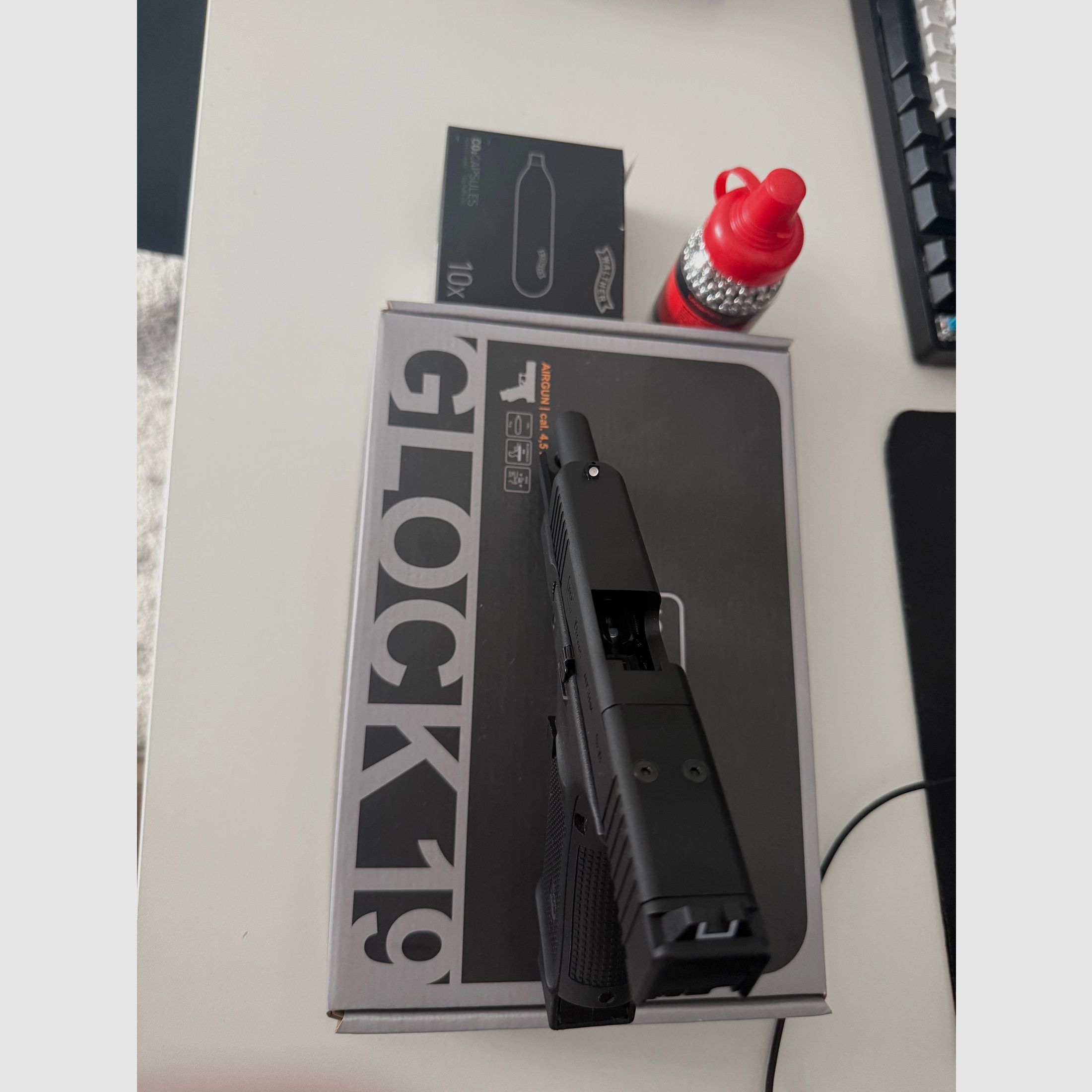 Glock 19 gen5 co2 4,5mm blowback luchtpistool