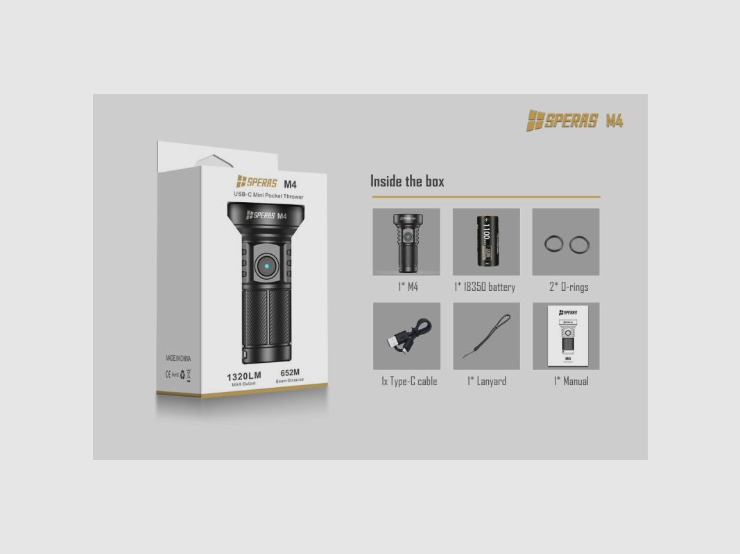 LED-TORCH 1320 LUMEN MIT EINEM LICHTSTRAHL BIS ZU 652M, Bild 11 von 11