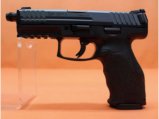 Heckler&Koch Ha.Pistole 9mmLuger Heckler&Koch/H&K HK SFP9 (SF) SD 120mm Polygonlauf/Gewinde M13,5L/ Push-Button