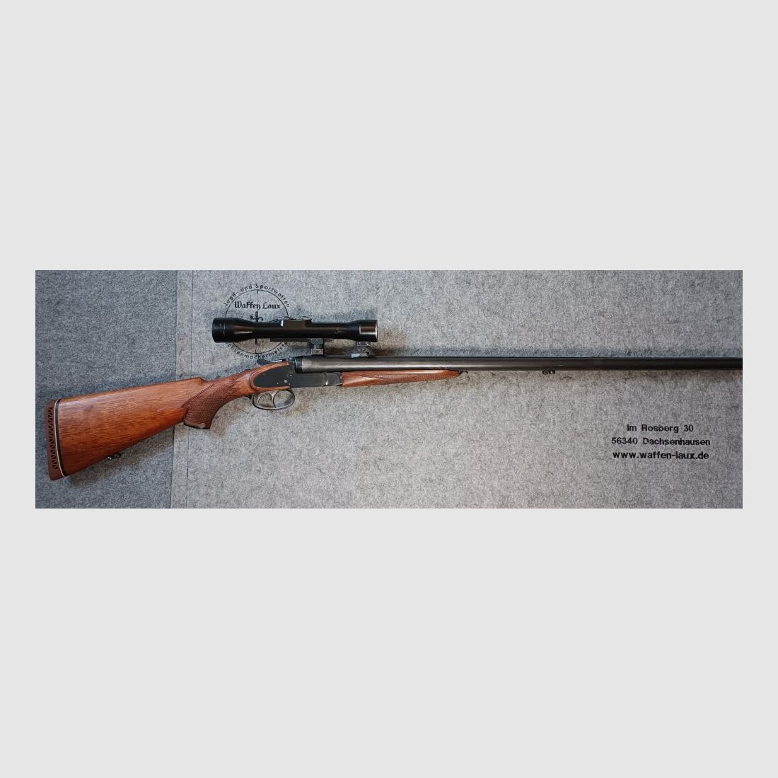 BRNO Doppelflinte mit ZF Zeiss Jena ZF4