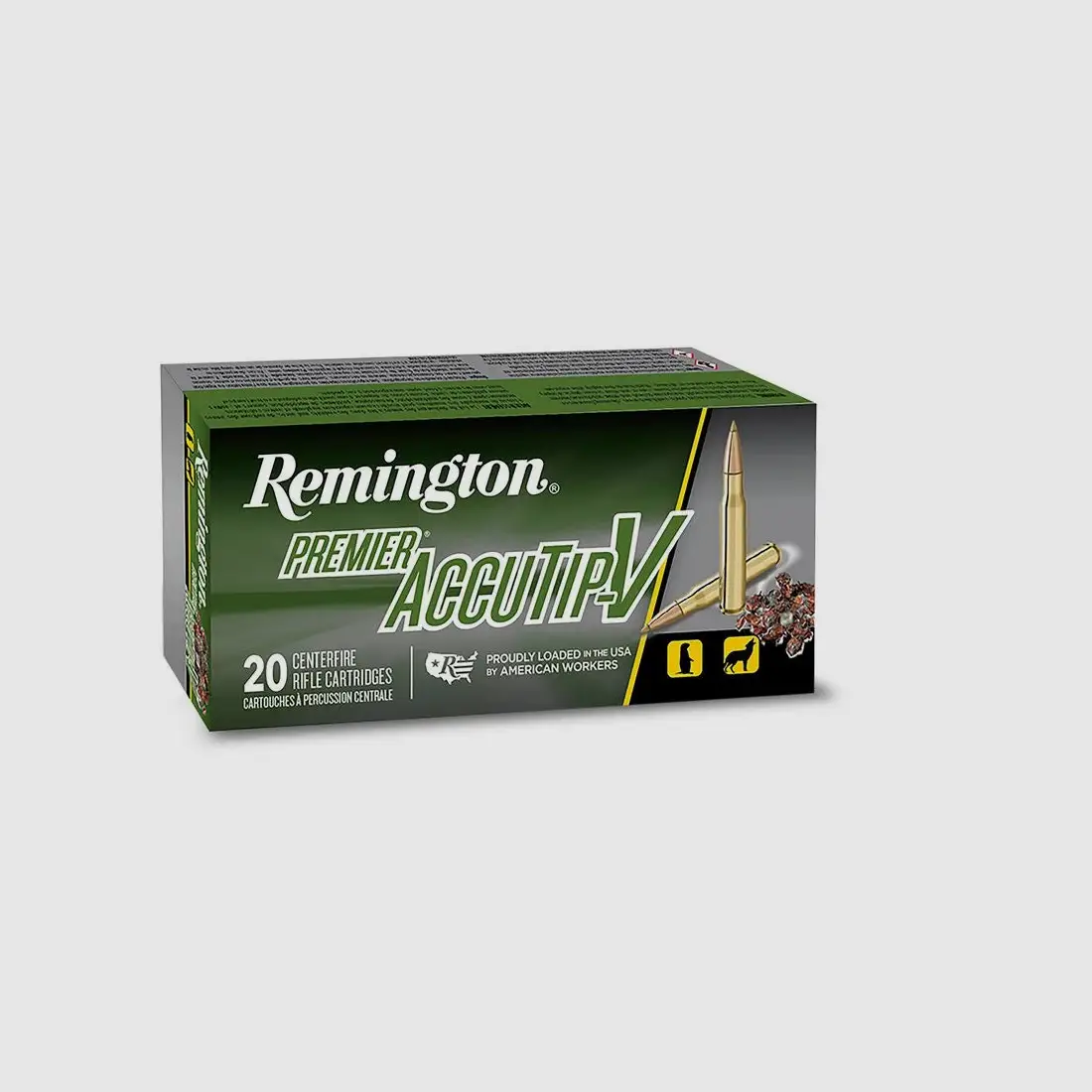 Remington Amunicja Karabinowa .22-250 Rem. 3,24g AccuTip-V, zdjęcie 2 z 2