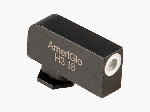 AMERIGLO 0,240″X0,125″ GRÜN MIT WEISSER UMRISSVISIER FÜR GLOCK®