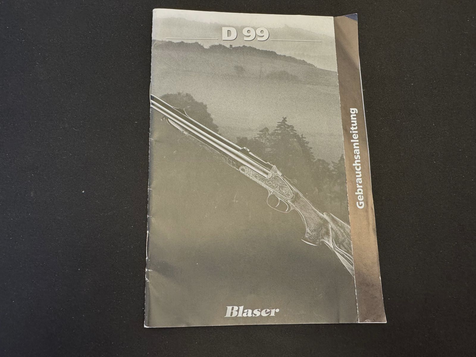 Blaser D99 Doppelbüchsdrilling 9,3x74 / 9,3x74 / 20/76 mit ZF Zeiss 3-12x56 Varipoint, BESTZUSTAND