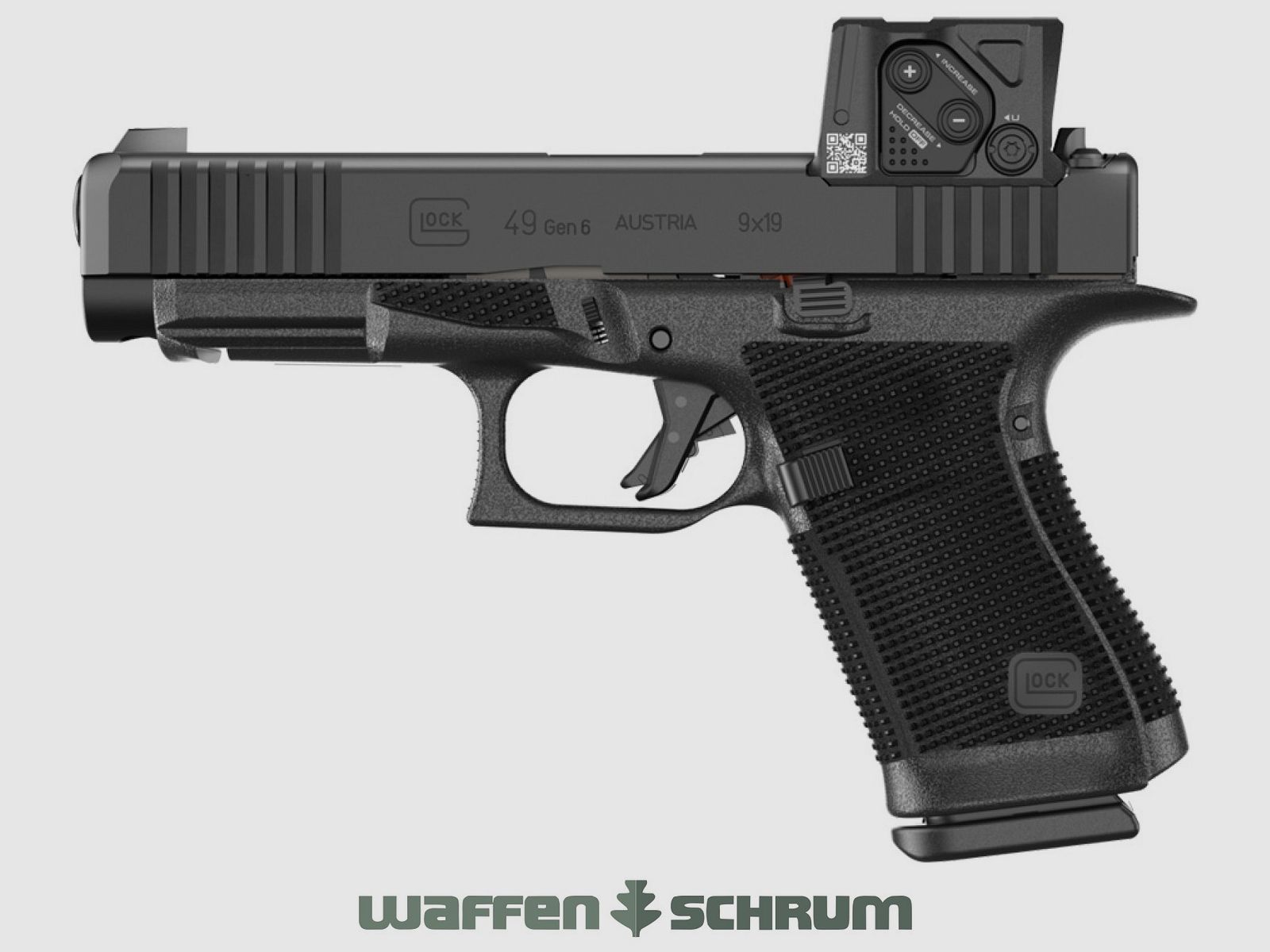 Glock G49 GEN.6 A-CUT AIMPOINT COA 9mmLuger 15 Schuss - 1 Reservemagazin
