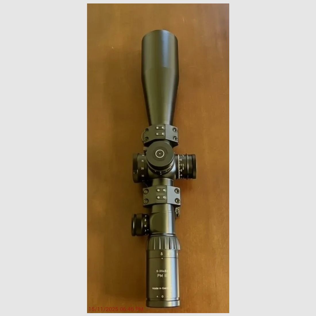 Schmidt Bender PMII 5-25x56 riflescope