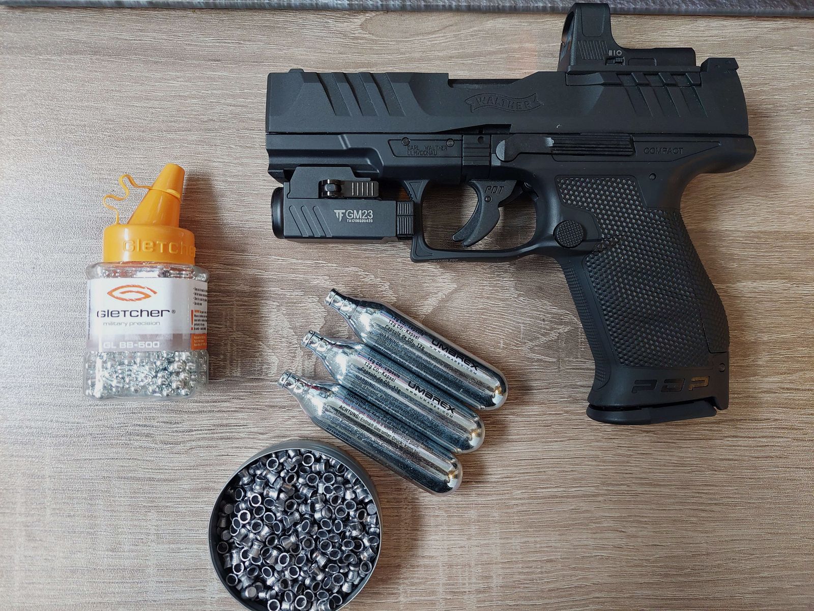 Walther PDP Compact 4" / CO2 Pistole