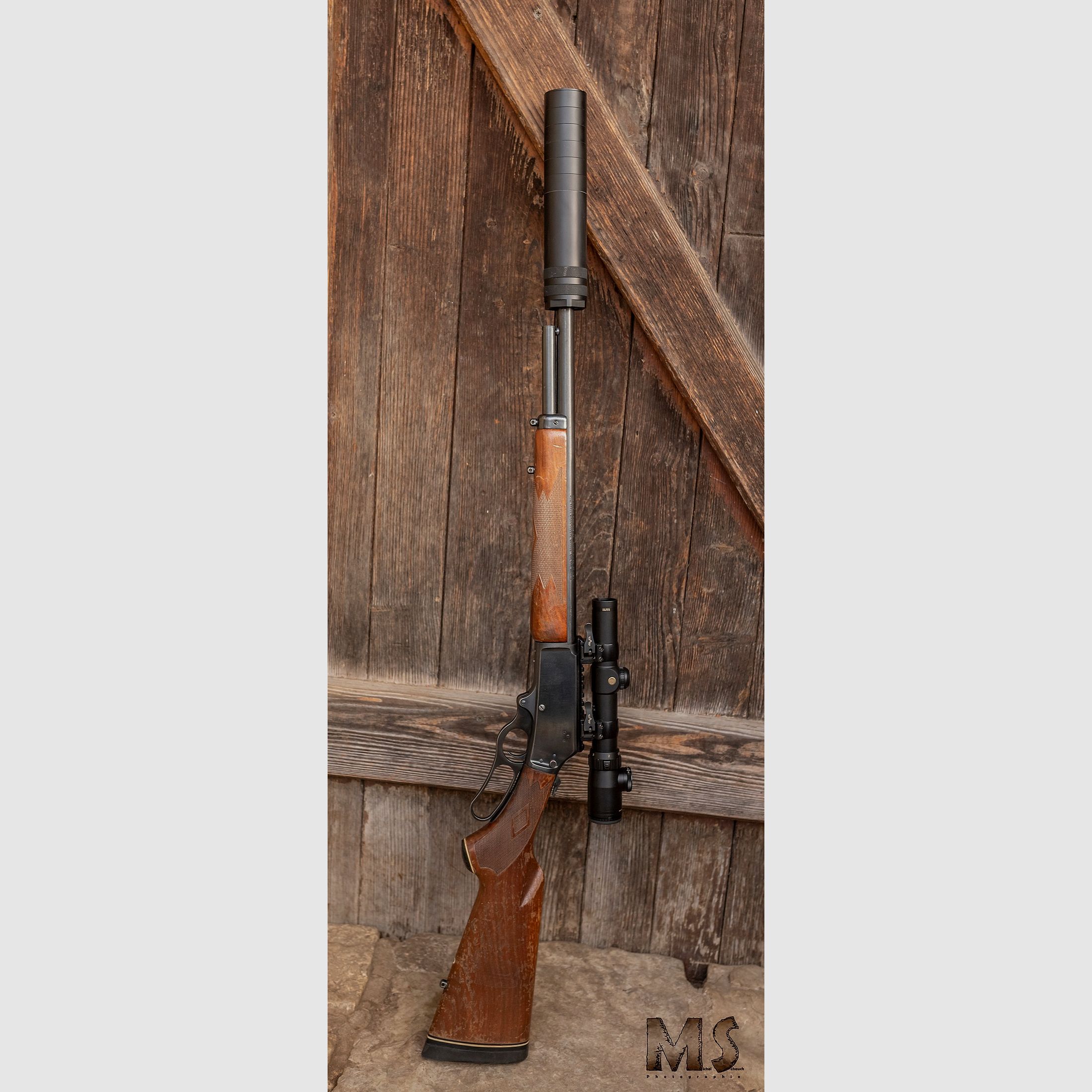 old Marlin model 1895 - caliber .444Marlin