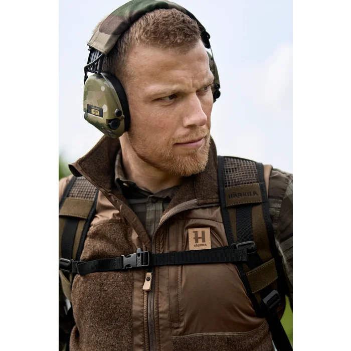 HARKILA Kalix Fleece Vest – Dark Earth (109260143), image 6 of 8