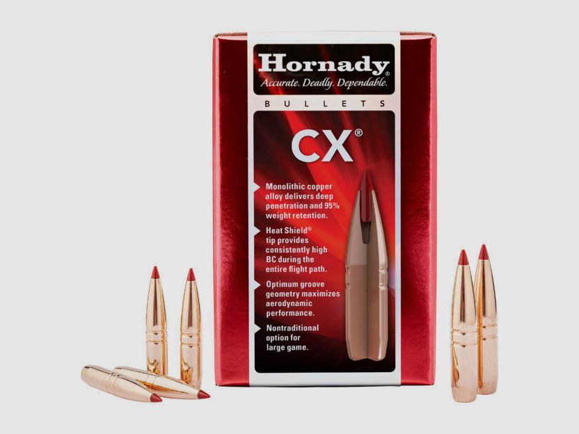 Hornady Geschosse CX 150grs à50 .30/.308