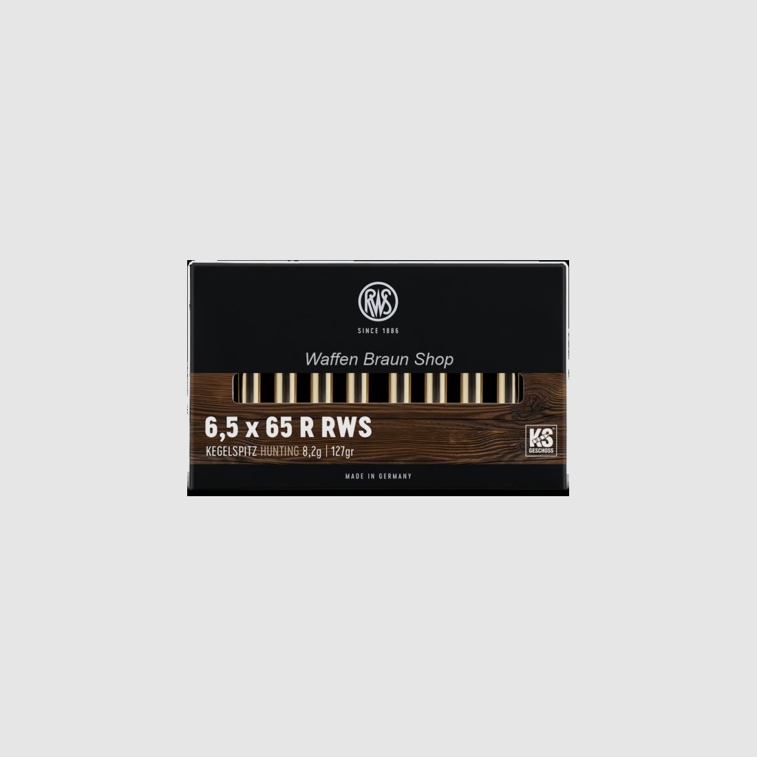 Munition RWS Dynamit Nobel c/6,5x65R KS 127 gr., Bild 2 von 2