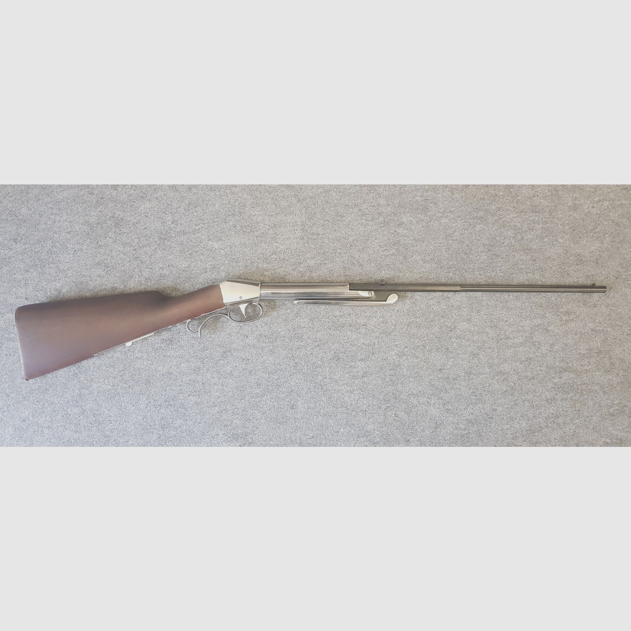 Luftgewehr Unikat Prototyp Einzelstück  ca. 1920-1940 Mischung aus Oskar Will Quakenbusch Manteuffel Diana Quakenbush 4,5mm Suhl Haenel Zella Mehlis