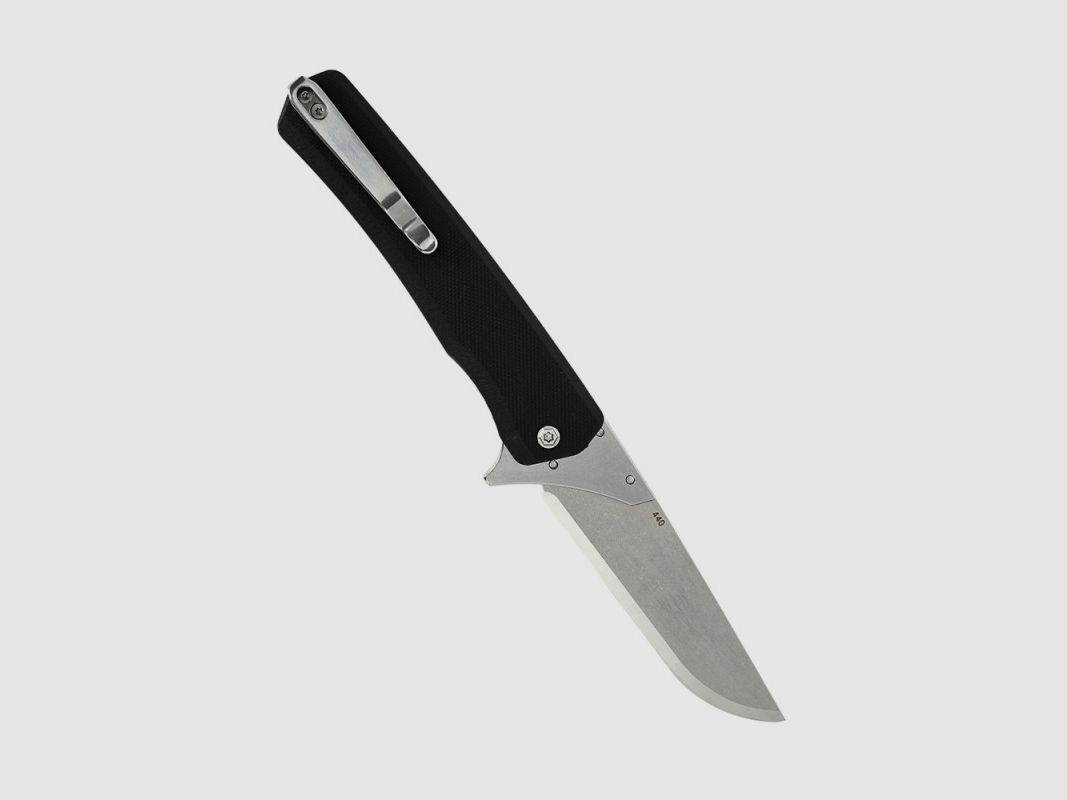 TACRAY MESSER MIT WECHSELBARER KLINGE, SCHWARZER GRIFF, Bild 2 von 6