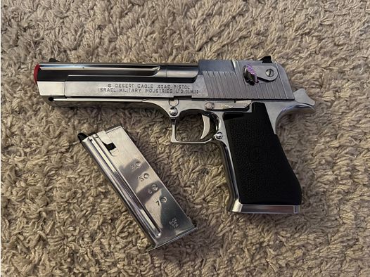 Tokyo Marui Desert Eagle Hard Kick Chrome Stainless 