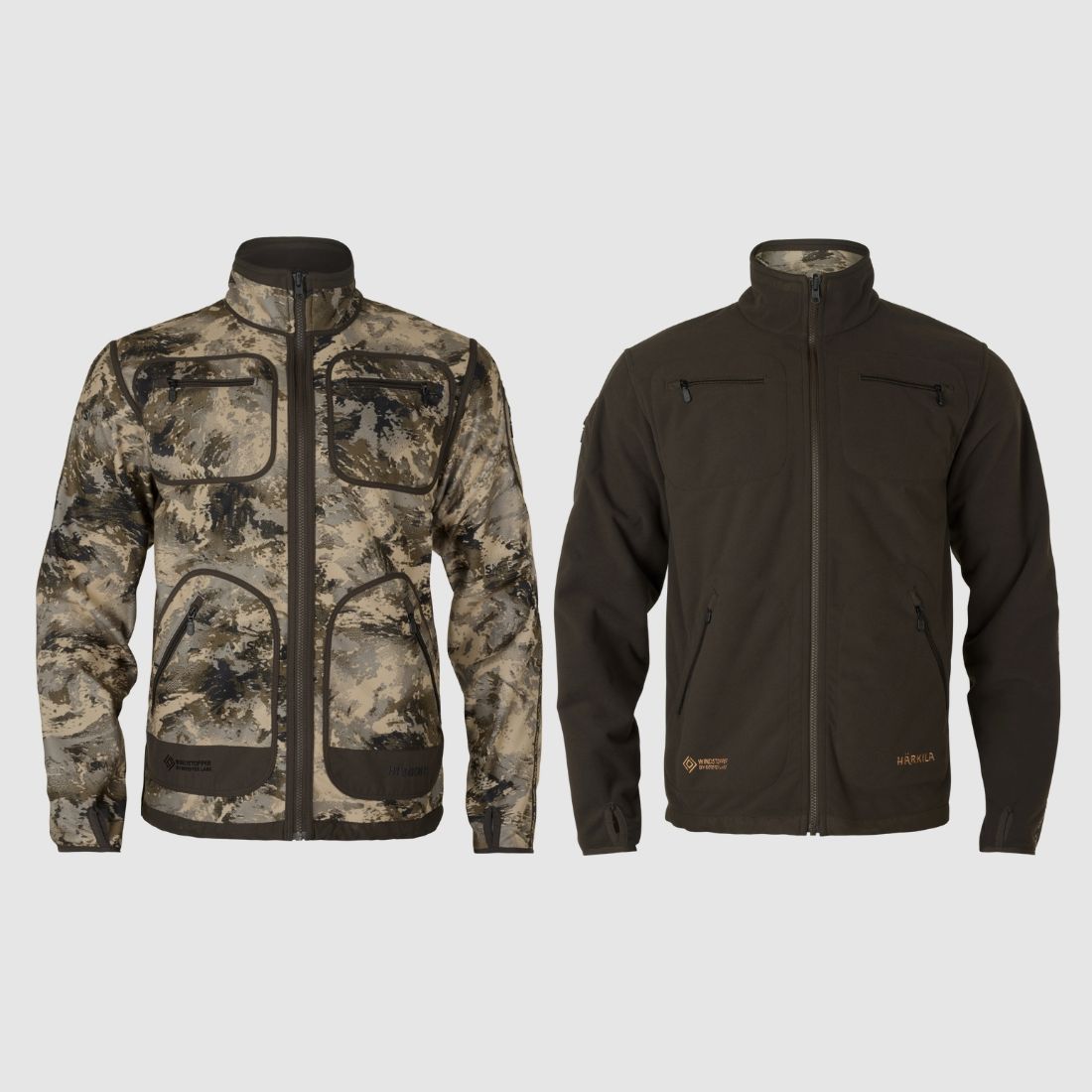 Veste polaire réversible HARKILA Kamko MOUNTAIN WSP AXIS MSP Mountain/Shadow brown (11264600800), image 13 sur 13