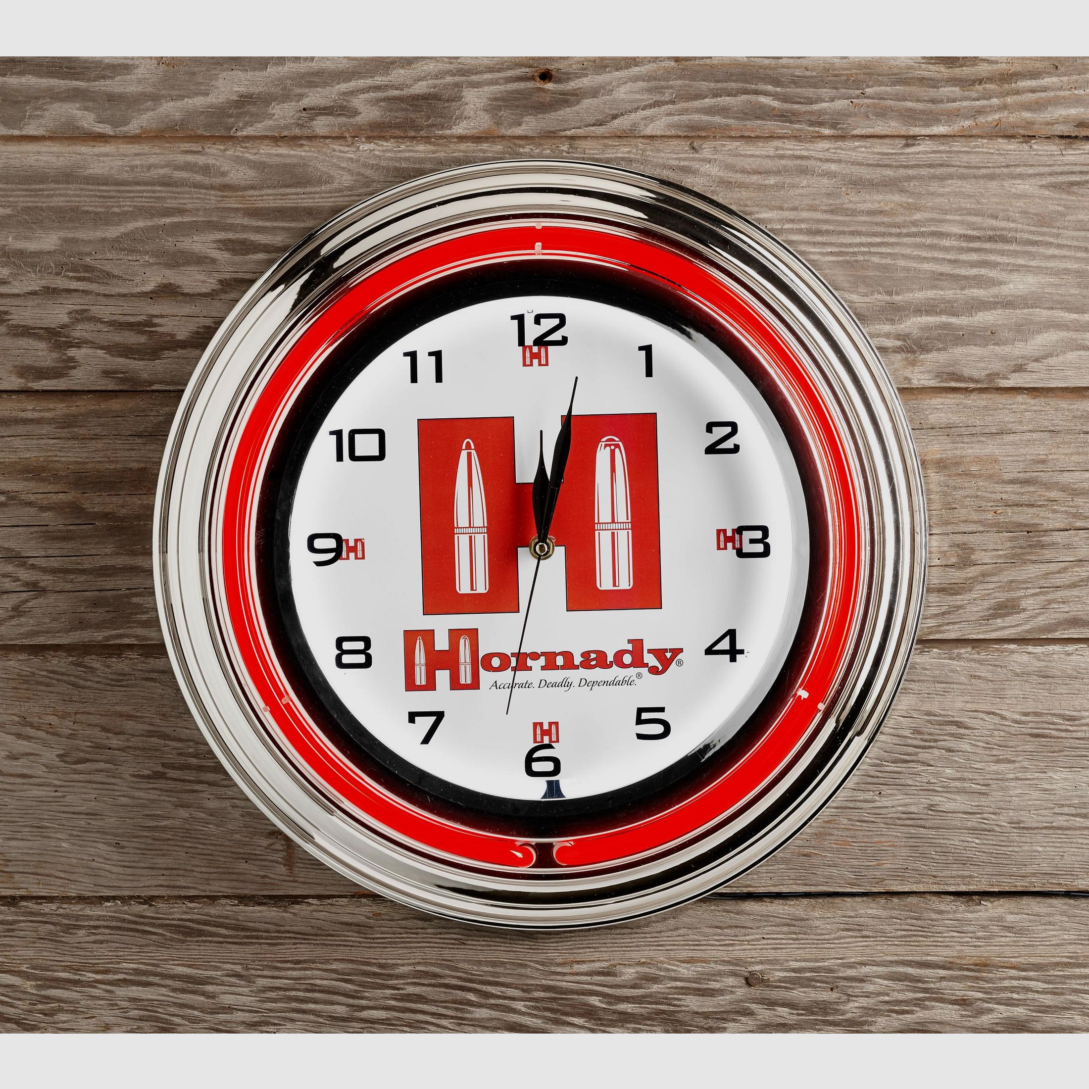 Orologio da parete Hornady Retro Neon 17" / 43,2 cm