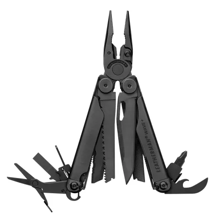 Multitool Leatherman WAVE PLUS BLACK, image 1 sur 4