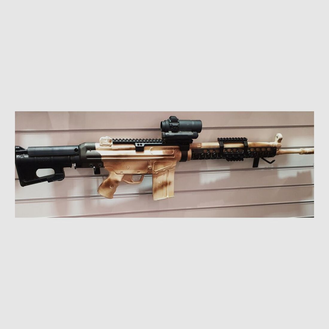 SPUHR G3 / HK41 achterste schoudersteun, lengte verstelbaar met wangsteun SAR M41 / MKE T41 / XR41 / BWT3D