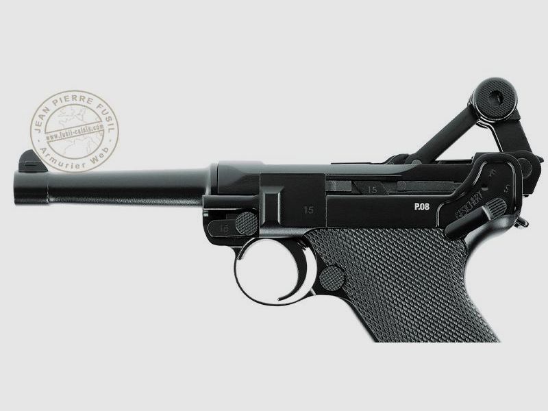 Pistolet CO2 4,5 mm BB UMAREX Legends P08 blowback (poniżej 3 Jouli), zdjęcie 4 z 6