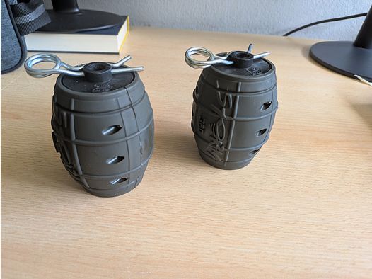 2x ASG Storm 360 Grenade (Gen 3) OD Green