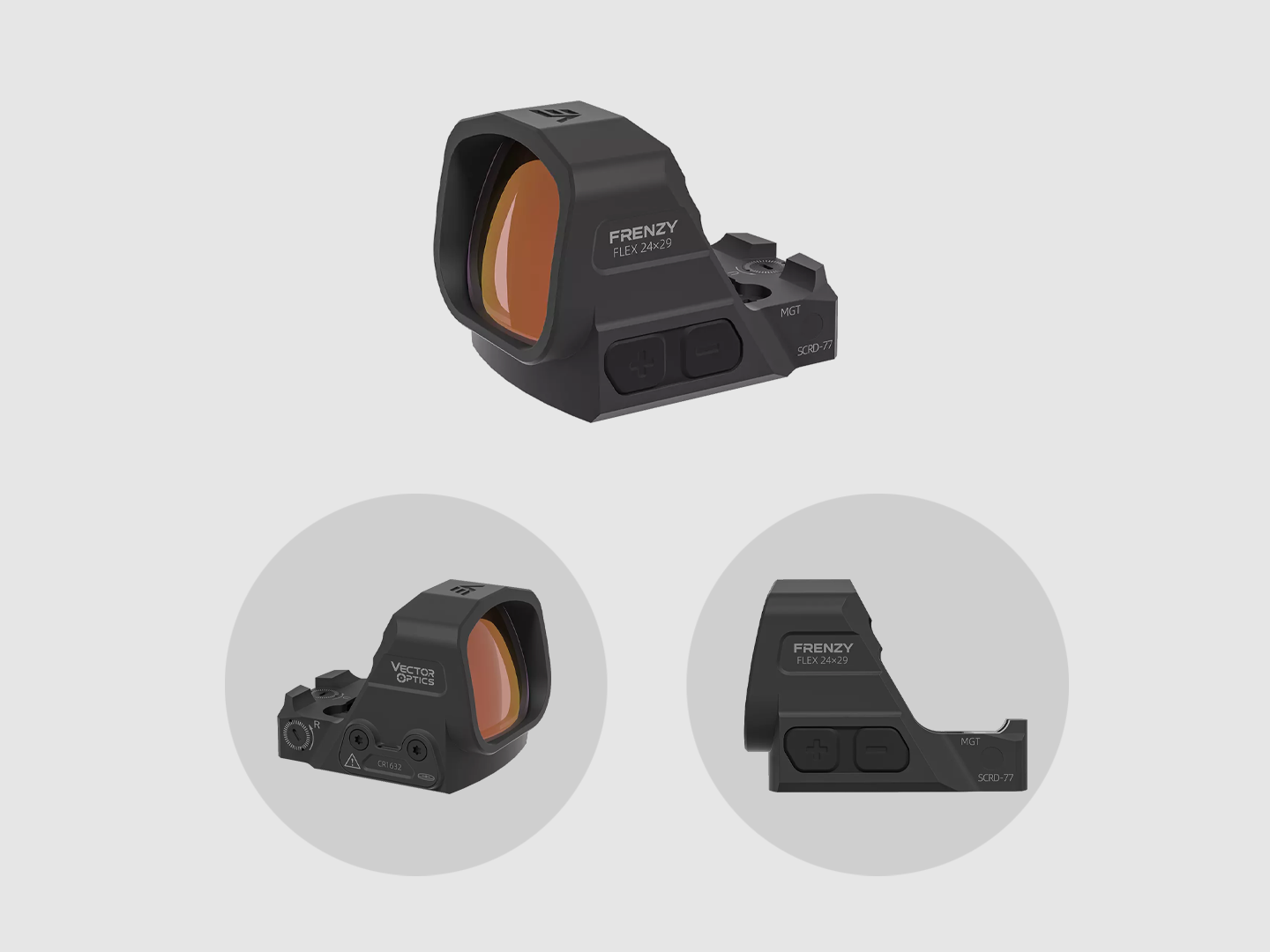 Vector Optics SCRD-77 Frenzy FLEX 24×29 MGT 6MOA Red Dot