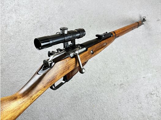 Sammlerstück! | Echter Scharfschützen-Mosin-Nagant M1891/30 mit PU 3.5x21 von 1944 | NUMMERNGLEICH!
