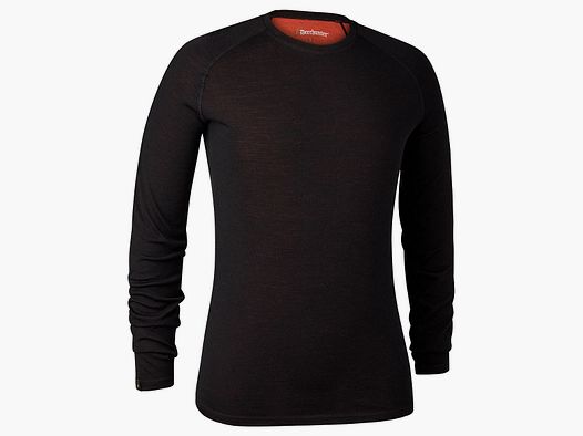 Deerhunter Unterhemd Quinn Merino Black Oak
