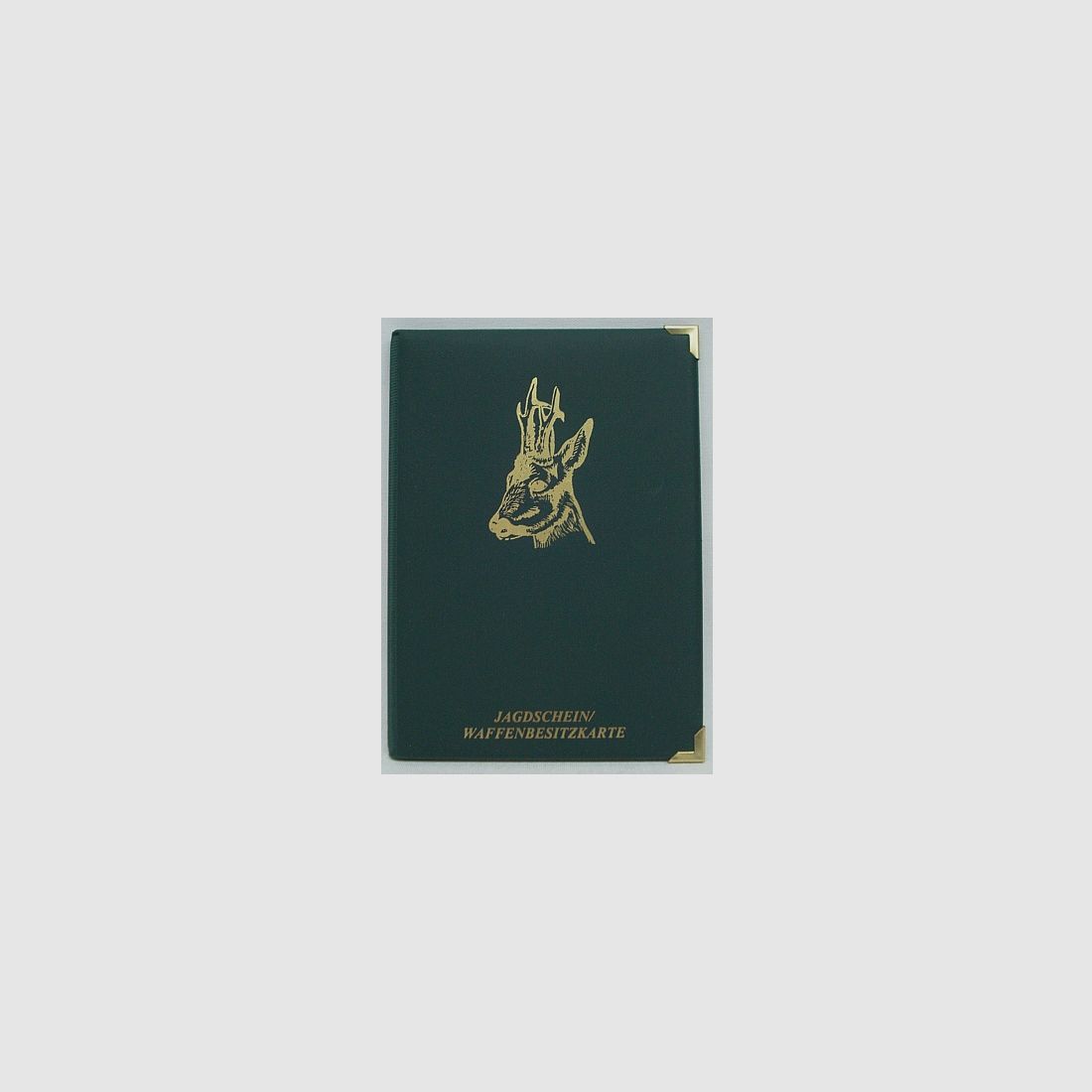 Hunting license case stag -