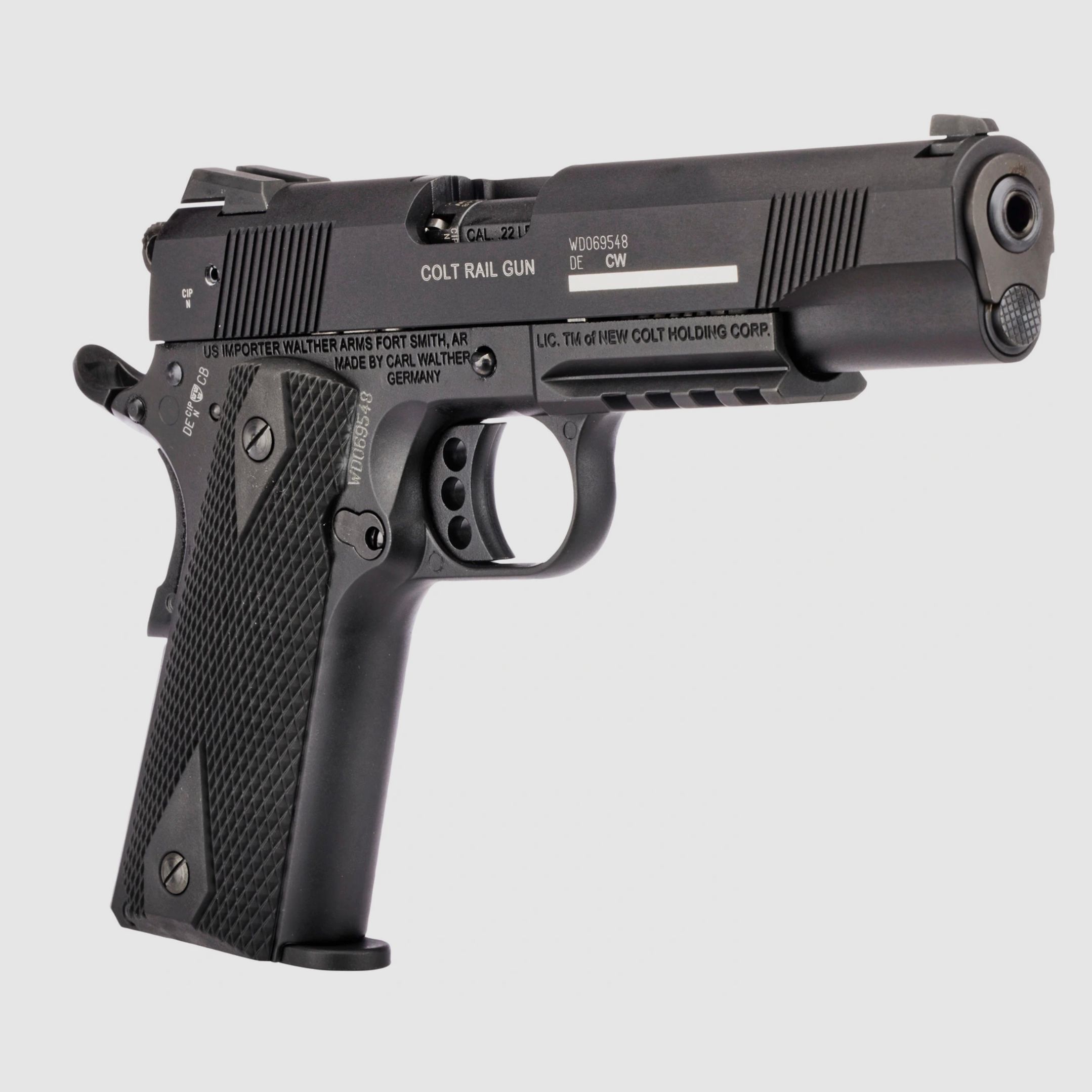 Colt Pistole 1911 Rail Gun .22lfb. So Po 12S