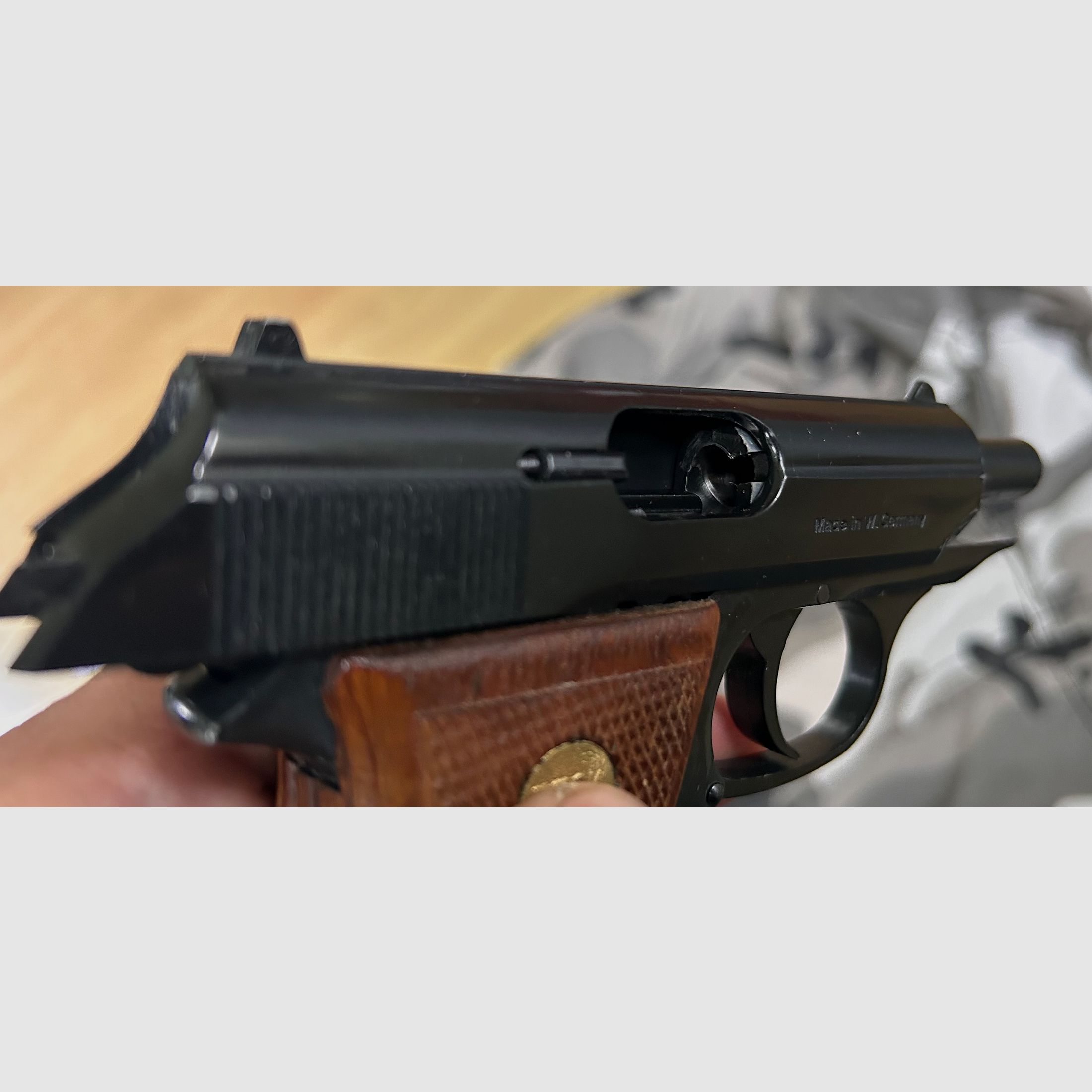 Reck PK 800 PTB 196 unweakened cartridge chamber, evil muzzle