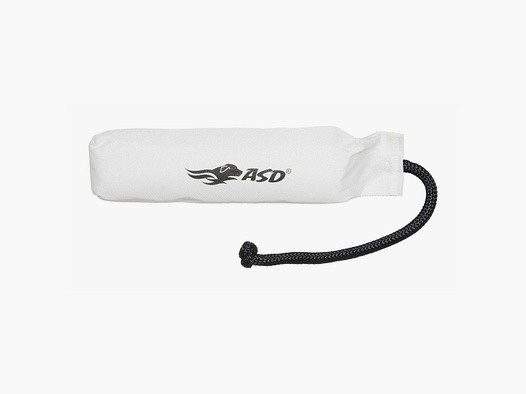 ASD Perro Canvas Bumper 3" Blanco