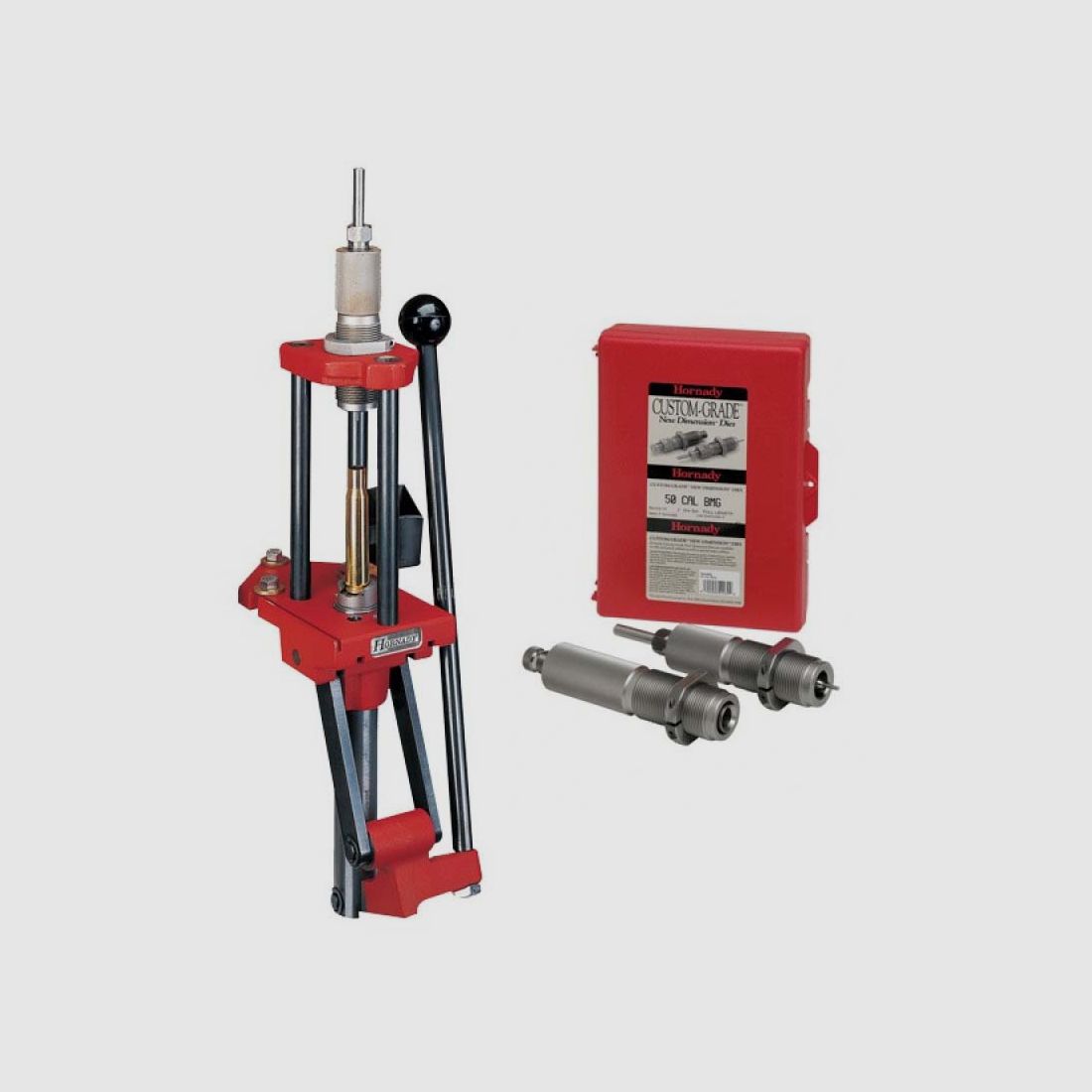 Hornady .50 BMG Presse mit Matrizensatz