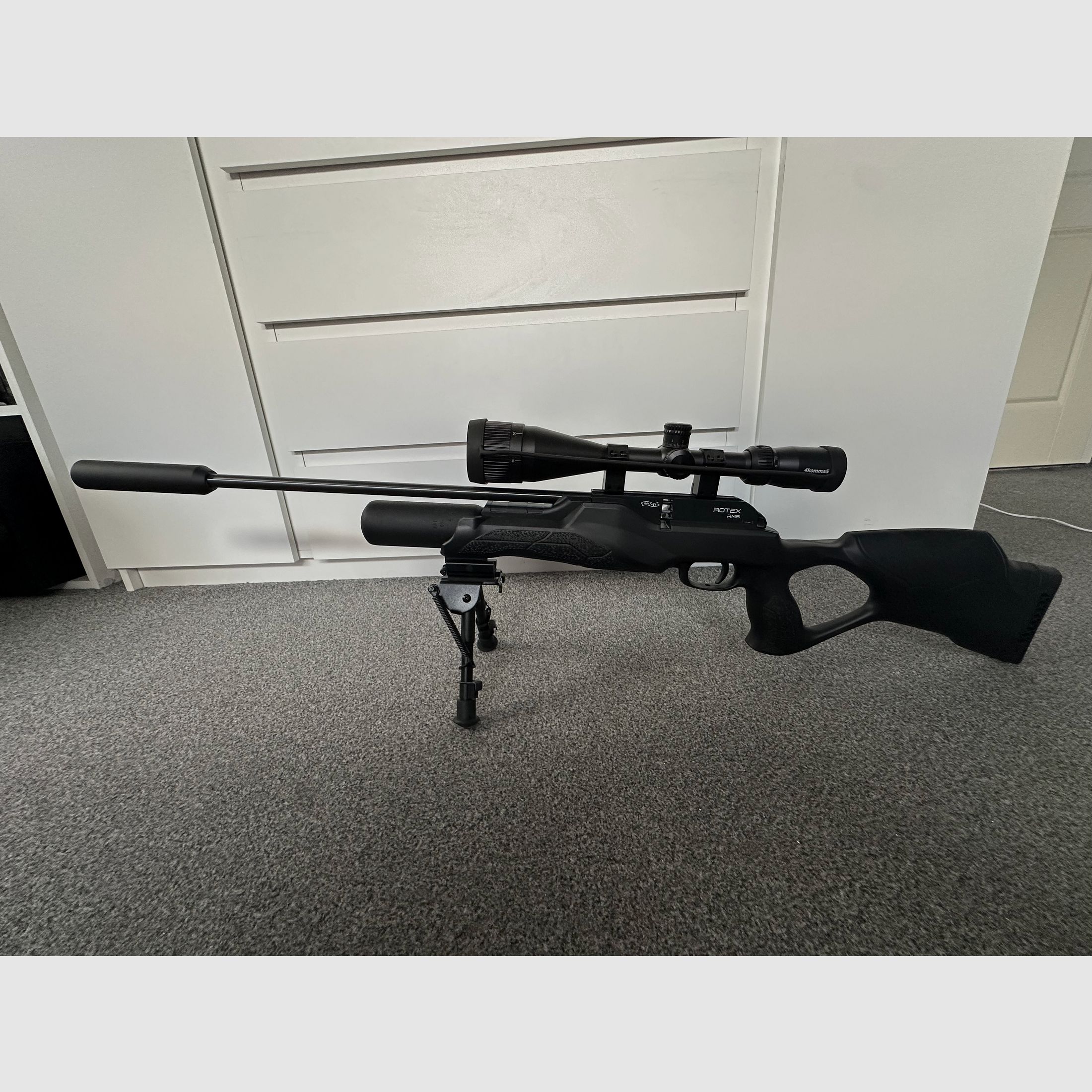 Walther Rotex Rm8 Varmint 7,5J avec beaucoup d’accessoires