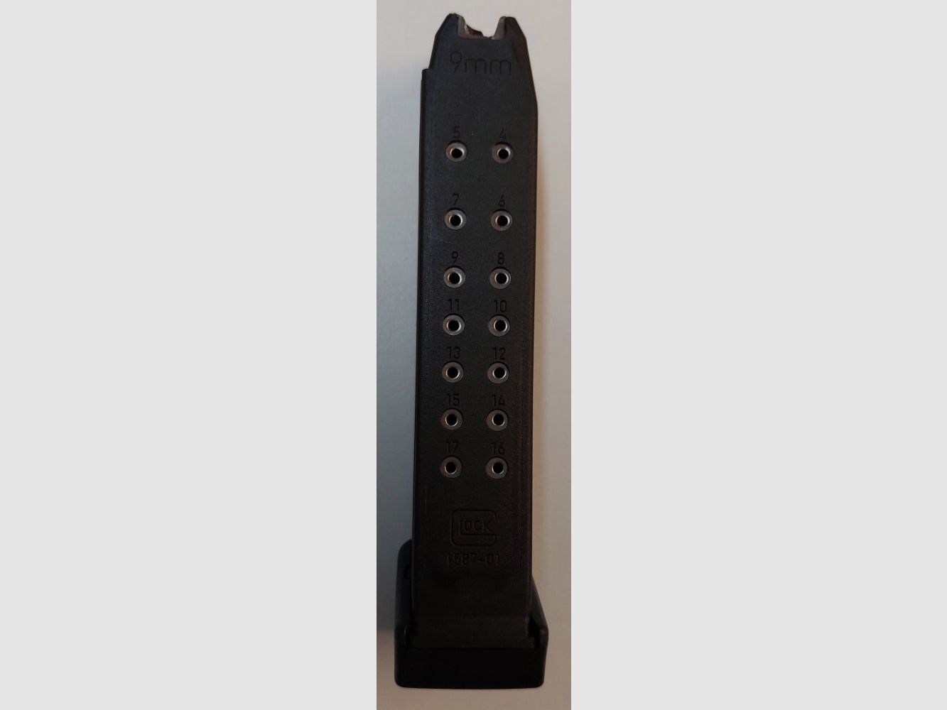 Glock Magazin 19schuss (17+2) 9x19/9mm Para für Pistole Glock 17