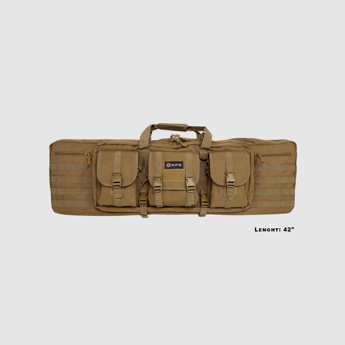 GPS Custodia per Fucili Doppia 42″ / 107cm FDE, immagine 1 di 3