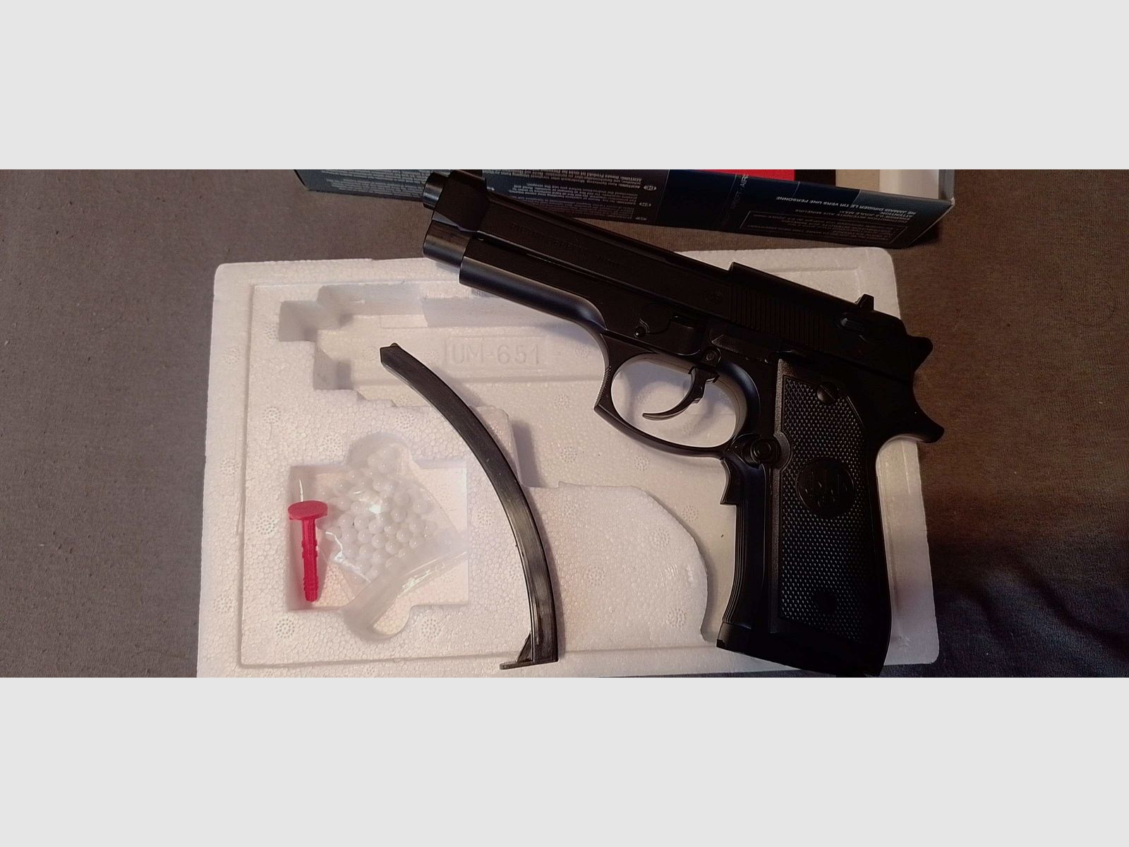 Beretta MOD. 92 FS pistola electrónica Airsoft, imagen 2 de 3