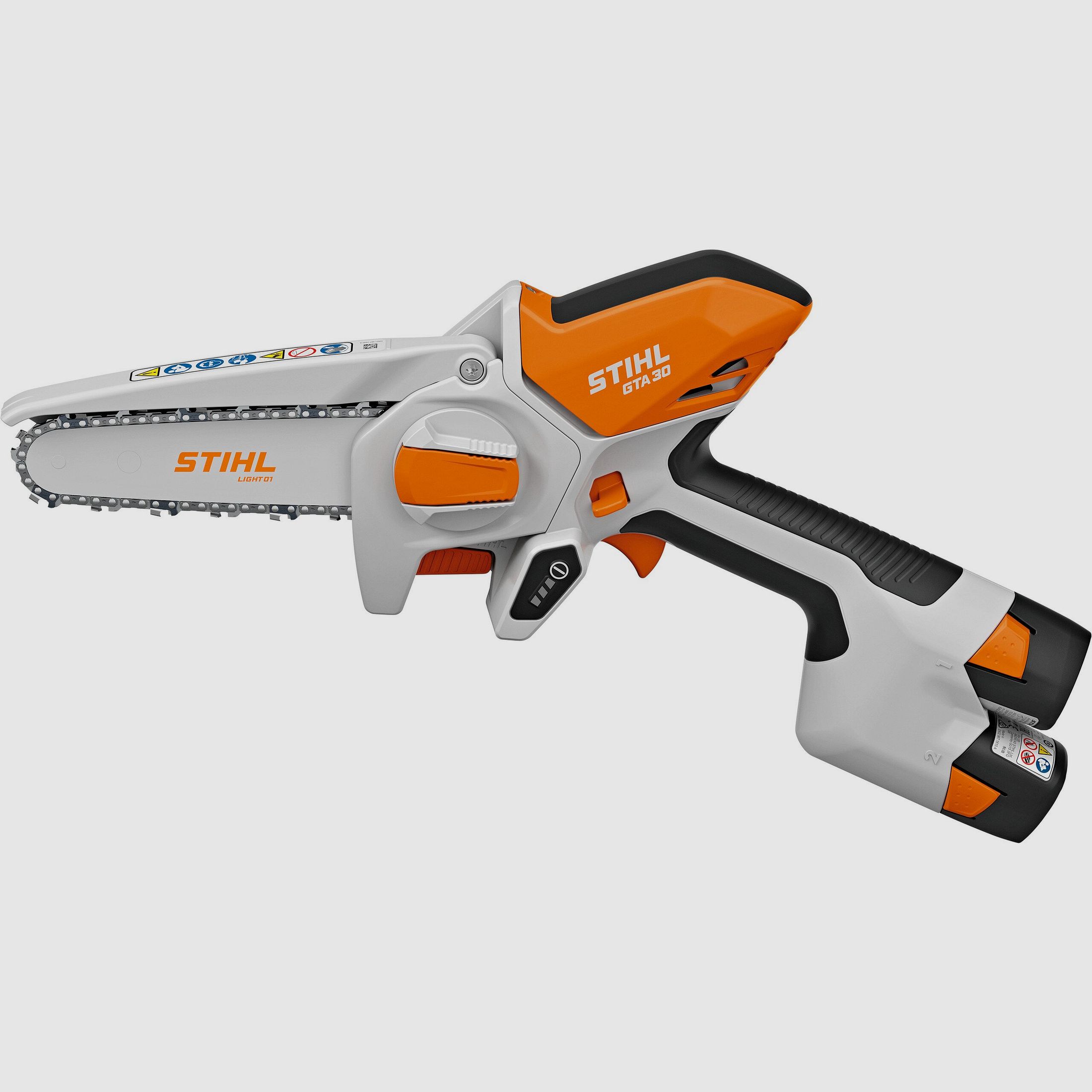 Stihl battery hedge trimmer GTA 30 set with 2 x AS 2 and AL 5-2