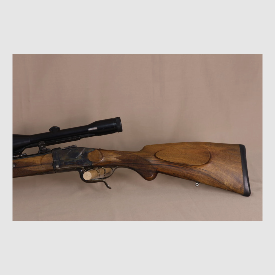 Greifelt & Co. Suhl Blockbüchse mit Bunthärtung