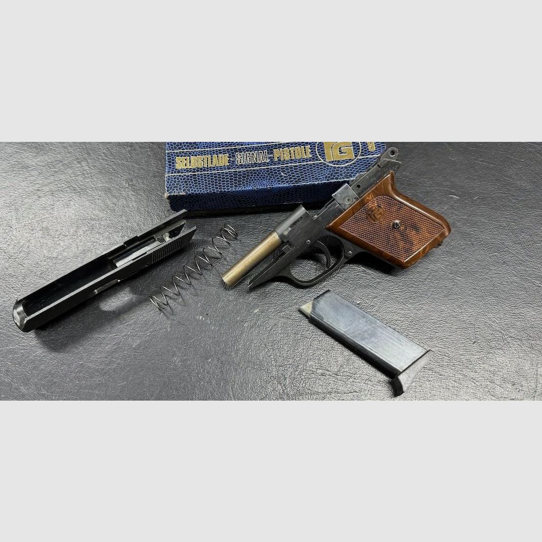 Röhm RG9 blank firing pistol (8 mm K., PTB 413) RG 9
