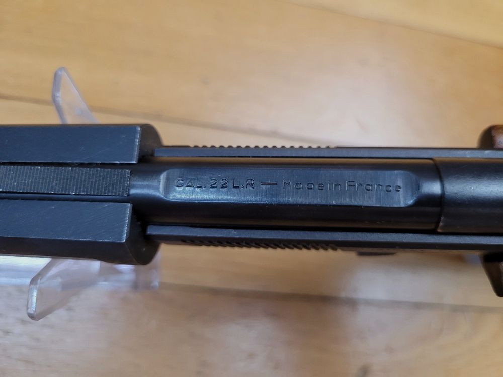 Exzellente Unique Modell DES 69 Pistole – Kal. 22LR – Original-Gewicht gemäß Modell – 10 Schuss – Große Präzision – Unverwüstlich – Top Made in France! TBE ++, Bild 15 von 19