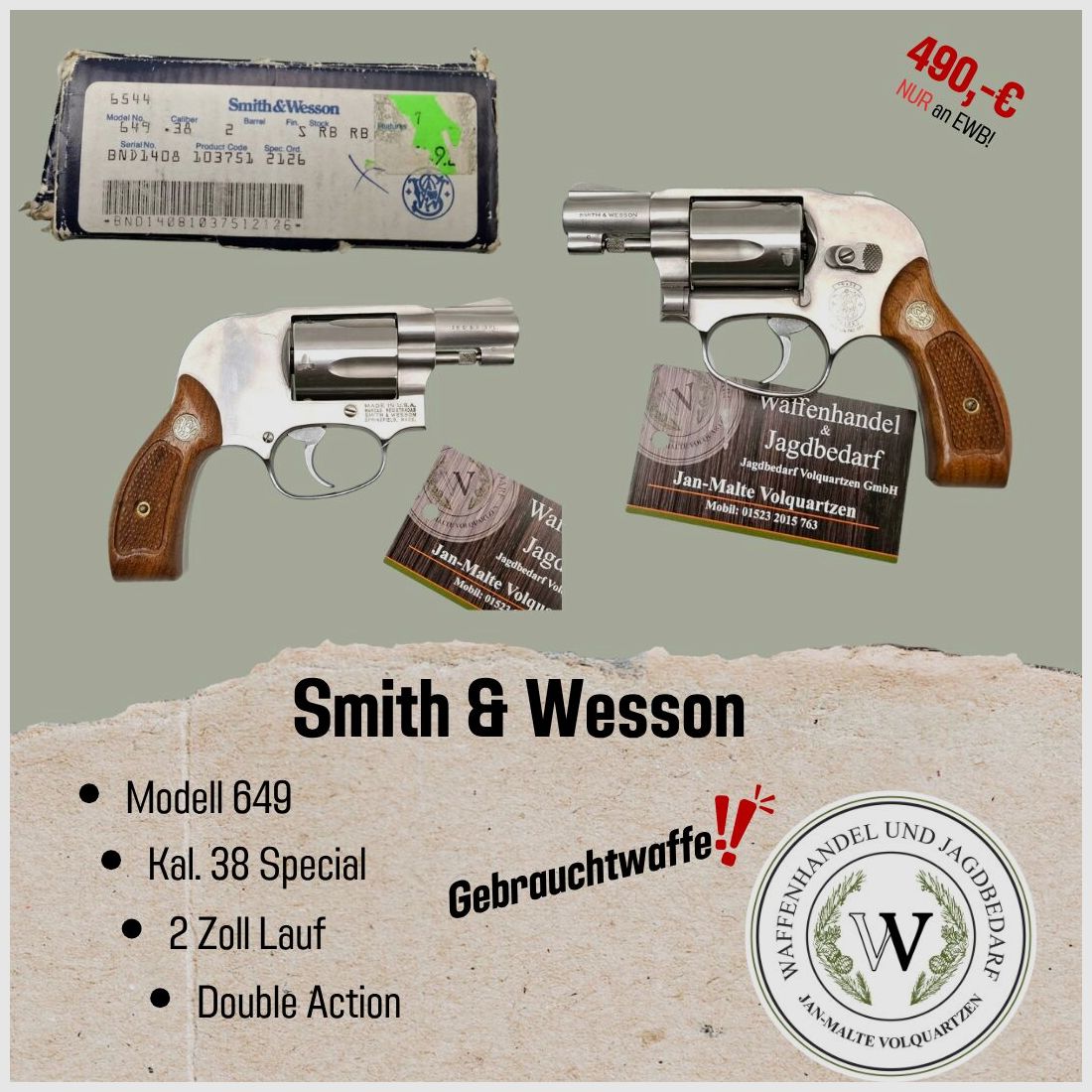 Smith & Wesson 649