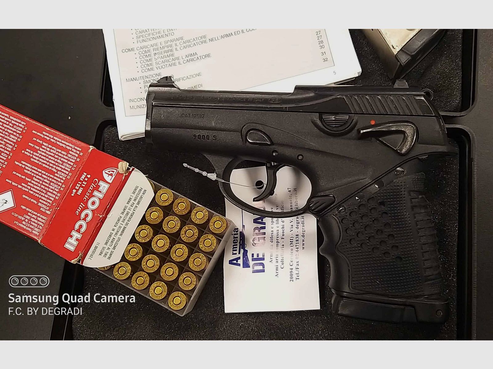BERETTA 9000S CAL.9X21, immagine 2 di 3