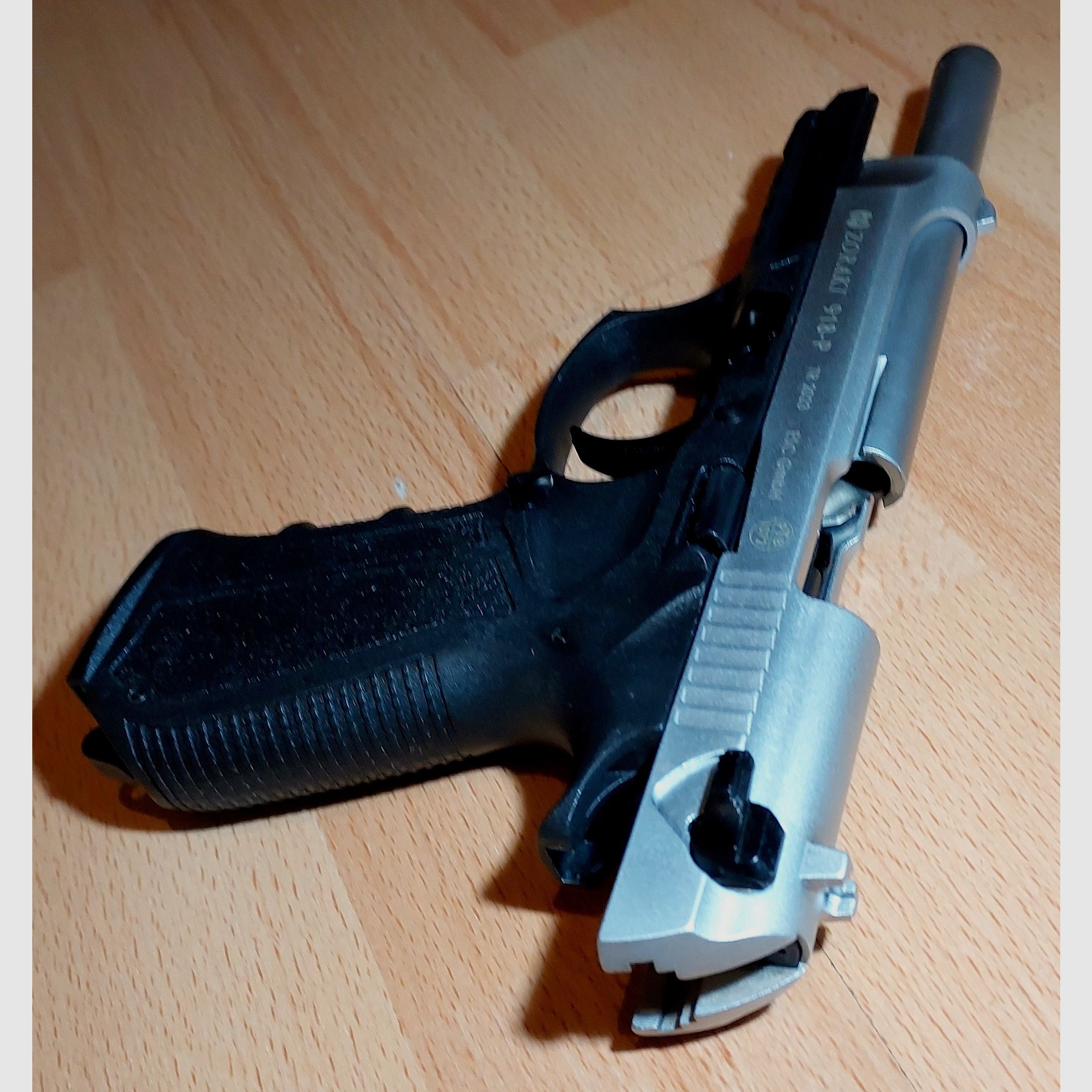 Zoraki 918-P 9mm P.A.K. Matt Chrom (PTB 1072) neuwertig