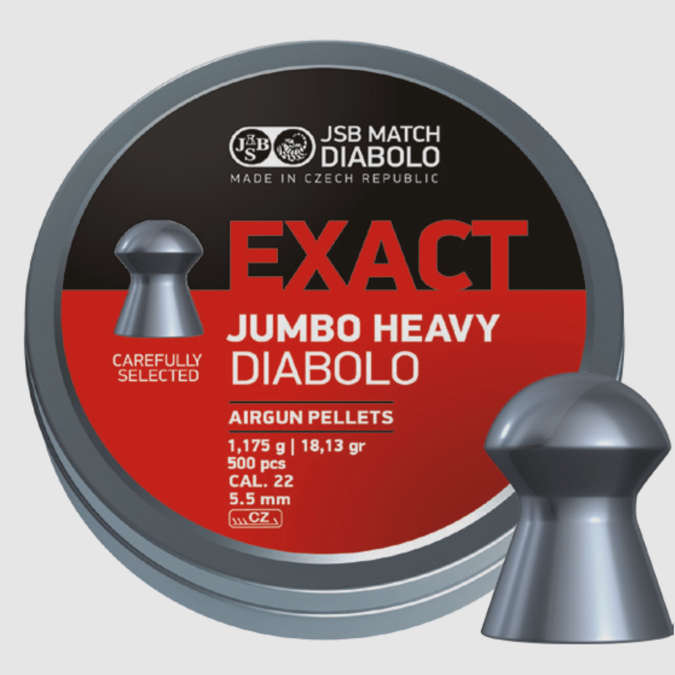 JSB Exact Jumbo Heavy, kal. 5,5mm,