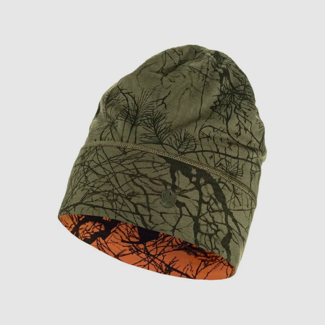 Fjällräven Unisex Beanie Lappland Green Camo-Orange Multi Camo Green Camo-Orange Multi Camo OneSize