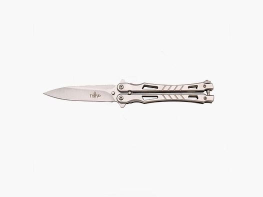 BUTTERFLY KNIFE – THIRD – BUTTERFLY BLADE STAINLESS STEEL 420 10.2cm