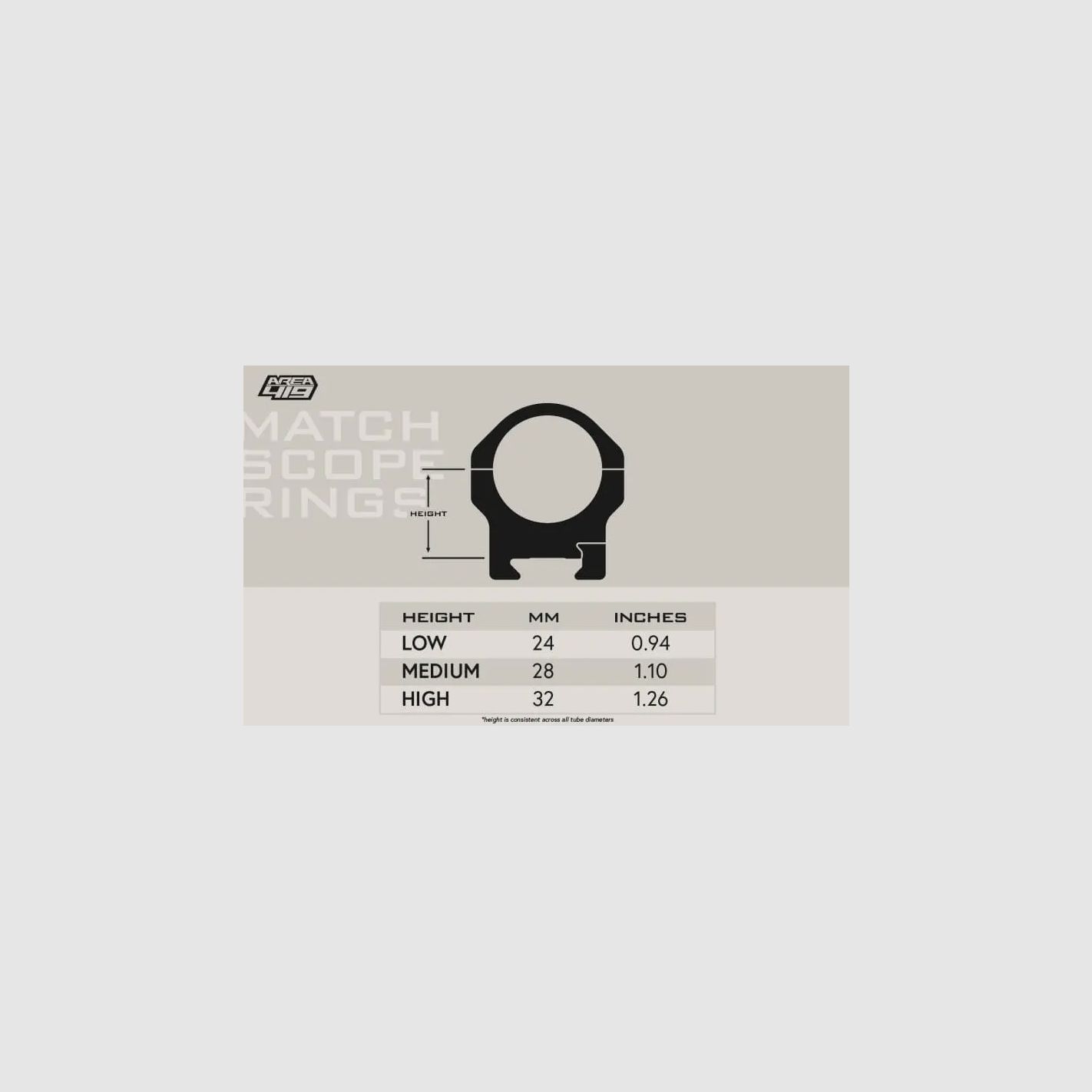 AREA 419 ANNEAUX MATCH D. 34MM H. 32MM, image 5 sur 5